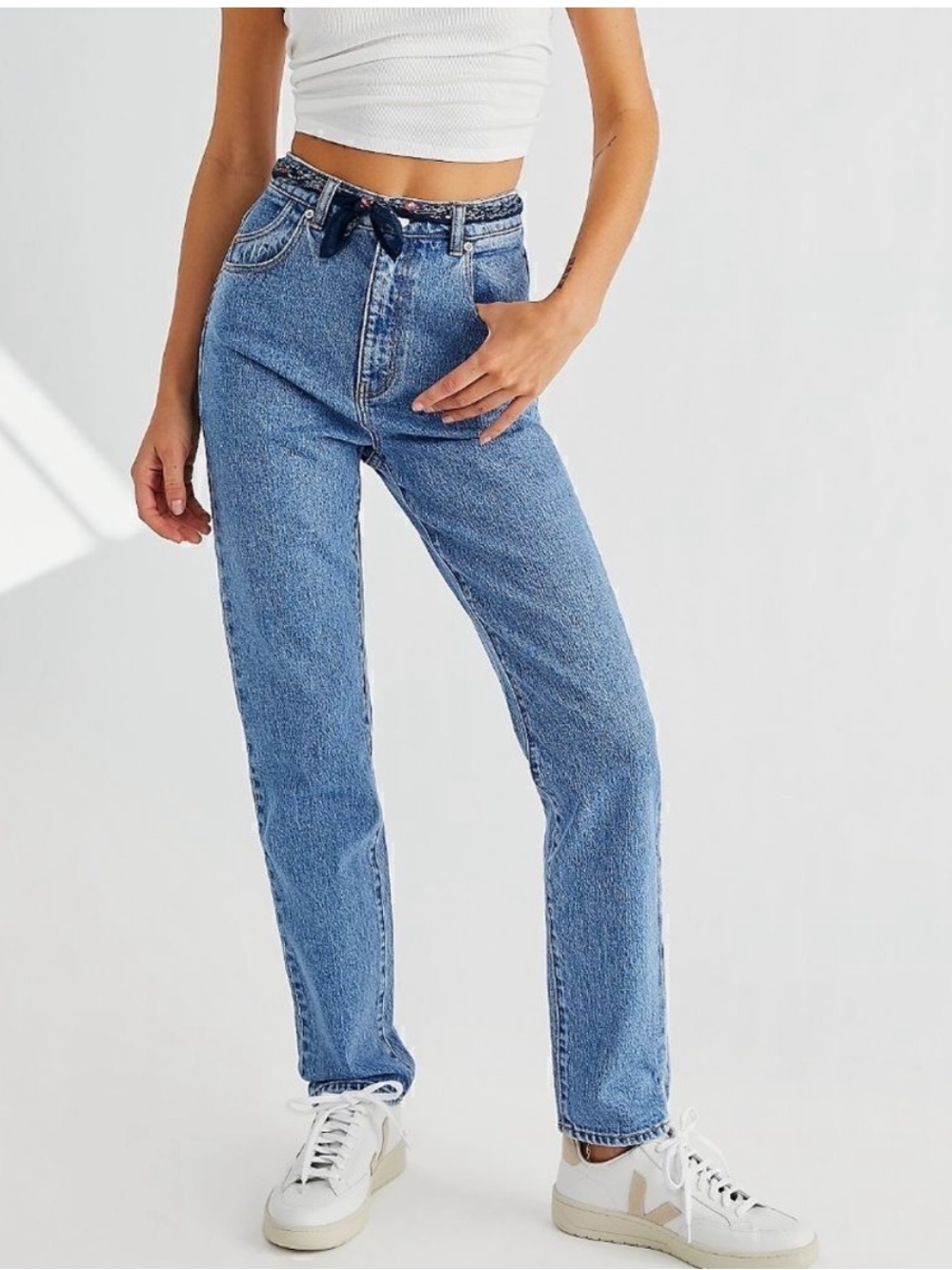 Rolla’s Dusters High Rise Slim Cindy Blue Size 27